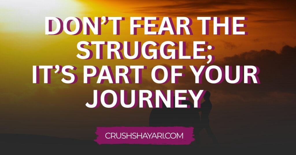 life struggle shayari in english