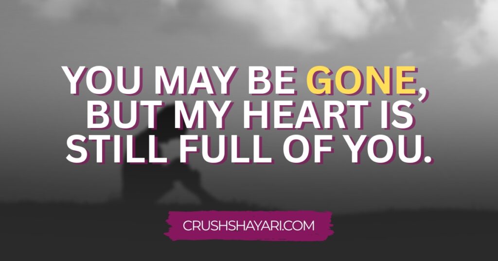 feeling alone sad shayari in english