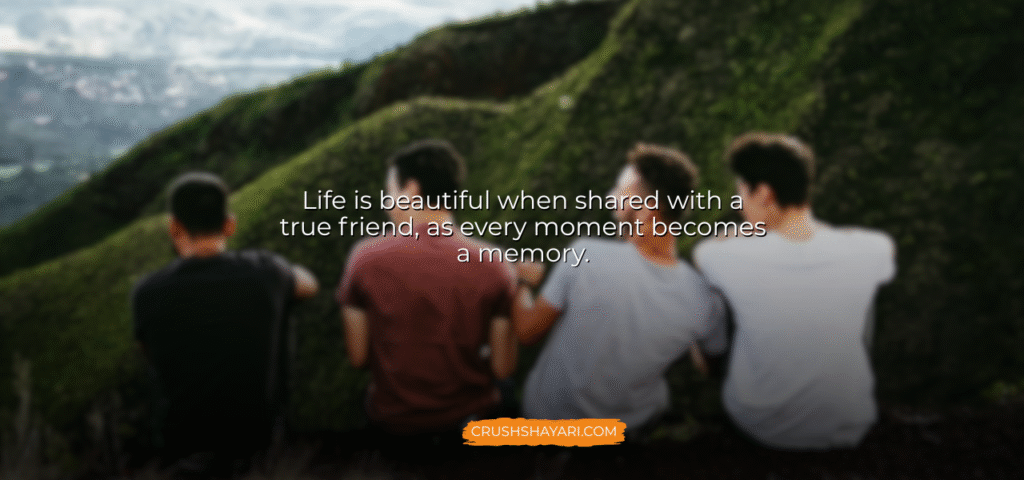friendship shayari in english