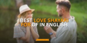 love shayari for gf in english
