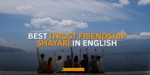 trust friendship shayari in english