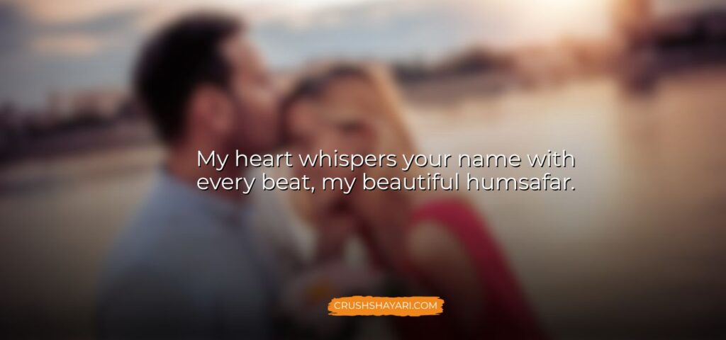 humsafar shayari in english