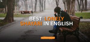 lonely shayari in english