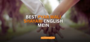 pyar wali shayari english mein