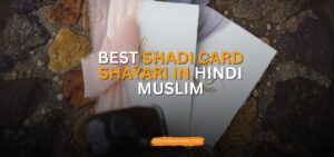 shadi card shayari in hindi muslim