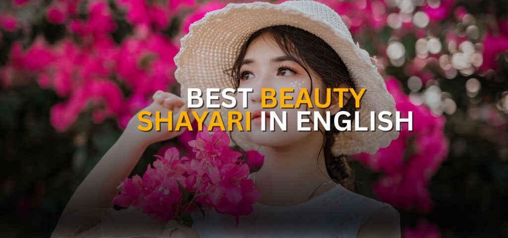 beauty shayari in english