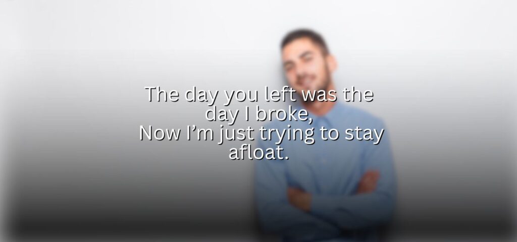 one line sad shayari in english